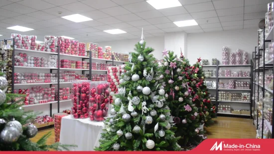 600-1000PCS boule de décoration de Noël d'ornement d'affichage de plancher de haute qualité pour l'arbre de Noël